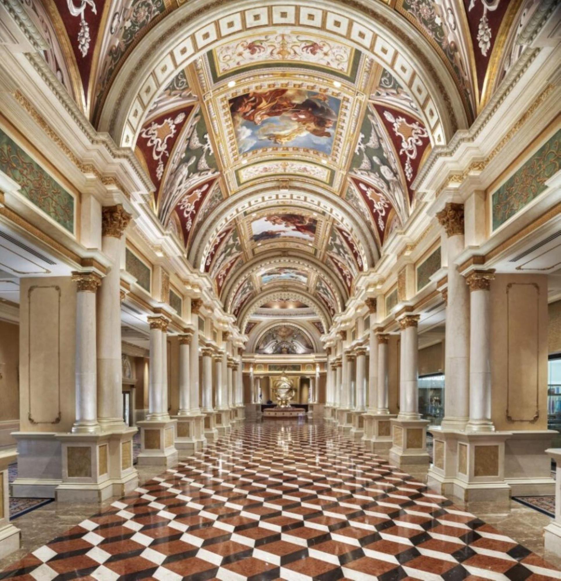 The Venetian Resort Las Vegas Esterno foto The lobby of the MGM Grand